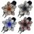 inSowni 4 Pack Luxury Fancy Decorative Glitter Sparkly Crystals Rhinestones Big Flower Hair Claws Clips Barrettes Hairpins Clamps Korean Hair Accessories for Women Girls Thick Long Hair