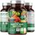N1N Premium Organic Superfood Greens 28 Powerful Ingredients Natural Fruit and Veggie Supplement with Alfalfa, Beet Root and Ginger to Boost Energy, Immunity and Gut Health, Made in USA, 60 Ct