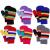 Jupsk Toddler Mittens Kids Winter Warm Knitted Gloves Magic Stretch Colorful Striped Baby Mittens for Boys and Girls 1 2 3 4 Years Old 6 Pairs