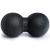 Blackroll Duoball 12 (12 cm) fascia ball for the self -massage of parallel muscle strands massage ball with two balls fascia duoball for the neck and back medium hardness made in Germany black black - 12 cm (large)