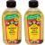 Monoi Tiare Tahiti Tiare Gardenia Coconut Oil (Pack of 2) Scented With Fresh Handpicked Tiare Flowers 100% Made in Tahiti 4 fl. oz.