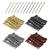 Kavya Hair Grips 200 Pcs Bobby Pins Anti Slip Hair Pins for Women with Storage Box Kirby Grips for Curling Hair And Creating Different Hairstyles Dance Recitals and Competitions Occasions Gold Brown Silver Black