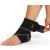 ComfiLife Ankle Brace for Men & Women  Adjustable Compression Ankle Support Wrap  Perfect Ankle Sleeve for Plantar Fasciitis, Achilles Tendon, Minor Sprains, Sports  Breathable, One Size Fits All Standard Black