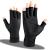 ITHW Copper Arthritis Compression Gloves Women Men Rheumatoid Arthritis Pain Relief Swelling Fingerless Compression Gloves for Computer Typing and Dailywork of Hands joint Support (M) Fingerless-Black Medium (Pack of 1)