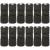 Alva Baby 5 Layers Charcoal Bamboo Inserts Reusable Gusseted Cloth Diaper Inserts (Pack of 12) 12FLN-DE