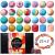 Organic Bath Bombs - 25 Extra Large Pcs + 3 Bubble Bars & Dried Flowers - Bubble Bath Shower Salts for Women, Men & Kids - Relaxing Bathbombs Gift Set Bath Essentials Shower Steamers 25 Bath Bombs ? Bubble Bars ? Dried Flo…