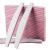 AYITOO 50Pcs Nail Files Gel Grit 100/180 Set Nails Files for Gel Nails Acrylic Natural Nail File Pro Double Sided Polish Manicure Nail Art Material Sandpaper Form Trapezoidal 50-teiliges Set