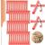 48 Pieces Hair Perm Rods Cold Wave Rods Plastic Perming Rods Curlers Hair Rollers with Steel Pintail Comb Rat Tail Comb for Hairdressing Styling Tools (Pink 0.51 Inch/ 1.3 cm) 48 Count (Pack of 1) Pink