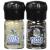 Celtic Sea Salt Organic Peppercorn and Light Grey Celtic Sea Salt Mini Grinders, 2.9 Ounces – Reusable, Refillable Glass Grinders with Additive-Free, Delicious Sea Salt and Peppercorn