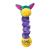 KONG - Squiggles - Stretchy Plush Dog Toy with Squeaker (Assorted Characters) - For Medium Dogs Medium Standard Packaging
