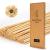 T&C 120PCS Reed Diffuser Sticks,10 Inch Natural Rattan Wood Sticks,Diffuser Refills,Essential Oil Aroma Diffuser Replacements Sticks for Home,Office (Natural Color)