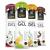British Cycling Energy Gels | 25g Dual Source Fast Acting Carbs | 3 Electrolytes- Sodium Potassium & Calcium | Vegan (Mixed Box)