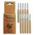 Bamboo Interdental Brushes Bamboo Handle Eco-Friendly 0.8mm 10 Pack