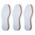 Pedag Summer | Terry Cotton Sockless Insoles | Barefoot Inserts | Handmade in Germany | Absorbs Sweat & Controls Odor | Wear Without Socks | Washable | US Women 8/ Men 5/ EU 38 | White | 3 Pair US Women 8/ Men 5/ EU 38 3 pairs White