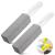 2 Pack Toilet Cleaner Hard Water Build up Remover with Ergonomic Handle, Toilet Bowl Stain Ring Remover, Pumice Stone Toilet Cleaner Tool Stain Hard Water Ring Remover for Toilet, Pool, Bathroom, Sink Short Handle