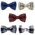 BIPY 5/Pack Dogs Collar Bow Ties Puppies Cats Collar Sliding Charms Adjustable Bowties Attachment Small Pets Collar Accessories for Costume Birthday Party Festival Style B
