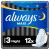 Always Maxi bind women size.3 night (12 women tapes with wings) soft and super absorbent odor -neutralizing and outlet protection 12 pieces (1 Pack) Night