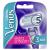 Gillette Venus Extra Smooth Swirl Razor Blades Women with Moisture Strip for Skin Protection 3 Replacement Blades