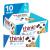 think! Protein Bars with Chicory Root for Fiber, Digestive Support, Gluten Free with Whey Protein Isolate, Chocolate Chip, Snack Bars without Artificial Sweeteners, 1.4 Oz (10 Count) Chocolate Chip 10 Count (Pack of 1)