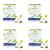 Organyc hygiene binding with wings for the night made of 100% certified organic cotton - 4 packs of 10 pieces (40 pieces) 10 pieces (4 -pack) night with wings for strong days