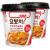 Yopokki Sweet  Mild Spicy Tteokbokki Cup I Korean Topokki Instant Retort Rice Cake (Cup of 2 Sweet  Mild Spicy Flavored Sauce) Korean Snack
