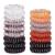 17 Pack Hair Elastics, No Crease Spiral Hair Ties Hair Bands Multi Color Waterproof Phone Cord Hair Scrunchies Hair Coils Accessories for Women Girls Basic