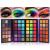 72 Colors Ultra Secret Eyeshadow Palette, 4 in1 Color Board Matte Shimmer Glitter Nude Natural All In One Makeup Palette Blendable Pigmented Make Up Eye Shadow Pallet Gift Kit