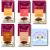 Teeccino Herbal Coffee Sampler Bundle (5-Pack 30g Each) - Coffee Alternatives in Hazelnut Vanilla Nut Java Caramel Nut & Snickerdoodle - Prebiotic Caffeine-Free Acid-Free & Prosperina Card