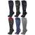 Dr. Motion Women 6 pairs pack everyday compression knee high socks Assorted -a