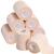 8 Rolls Elastic Adhesive Bandage Tape Medical Bandage Wrap Athletic Tape Sports Tape Flexible Stretch Skin Tape Bandages Strips for Ankle  Knee  Wrist Sprains Animal Pets (4 Inch x 5 Yard)