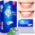 Chimoo whitening strips 28 strips tooth whitening peroxide free teeth whitening strips teeth brighten non-sensitive formula bleaching stripes white stripes teeth safe for tooth enamel with mint flavor