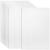 Tosnail Pack of 8 Sheets 7 Count Clear Plastic Mesh Canvas Sheets for Embroidery Crafting - 18" x 12"