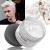 Temporary white hair color styling hair hartone for men women natural hairstyle pomade hair dye wax for party cosplay & halloween 4.23 ounces #1 white