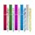 5 Pack Glass Nail Files with Case Crystal Glass Fingernail Files Double Sided Glass Nail File Mixed Color Manicure Set for Gentle Nail Care for Women Girls Printed-5pcs With Case