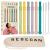 BEBECAN Teething Sticks for Babies - Infant Teething Relief for Teething Baby in 6 Vibrant Colors, Super Soft Silicone Baby Teethers, Teething Toys for Babies 0-6 Months