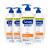 Sanex BiomeProtect Sensitive Shower Cream 4 x 720ml (4 pack) | Gently cleanses skin | Dermatologically tested | 0% sulfates (Packing May Vary) Shower Cream 720 ml (Pack of 4)