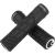 Ergon GA2 Fat Ergonomic Bike Handlebar Grips | MTB Mountain | Lock-on, Extra Cushion | Pair of Grips | Black or Risky Red or Midsummer Blue / One Size Black - One Size
