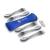 Tapirus 5 Spork Of Steel Utensils Set | Durable & Rust Proof Stainless Steel | Spoon, Fork & Knife Flatware | For Camping, Fishing, Hunting & Outdoor Activities | With Bottle Opener & Carrying Case