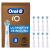 Oral-b io ultimate cleaning upside brushes for electrical toothbrush 8 pieces ultimate tooth cleaning toothbrush attachment for oral-B toothbrushes mailbox-compatible packaging 8 pieces (1 Pack)