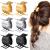 6 Pcs Small Metal Hair Clips Metal Hair Claw Clips for Women Girls Metal Bangs Mini Claw Clips Tiny Hair Clips Non Slip Hair Jaw Clips Hair Clamps Hair Pin Hair Accessories  Black  Gold  Silver