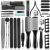 36 in 1 Pedicure Kit, Professional Pedicure Tools Foot Rasp Foot Dead Skin Remover for Home & Salon Care