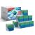 Vacplus WC Cleaner Duo-Active Cleaning Cubes for Water Tanks 12 Pieces Extra Strong Prevents Limescale & Dirt Green