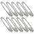 Set of 10 Giant Safety Pins  Tool Gadget Large Stainless Steel Safety Pins for Heavy Duty Laundry