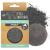 Konjac face sponge coal