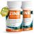 Zink 25mg - 2x365 tablets (vegan) with zinc -bisglycinate (zinc -chelate) for the highest bioavailability - laboratory test high -dose without undesirable additives - storage pack for the family - Profuel 2x 365 tablets