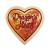I Heart Revolution Dragon's Heart Highlighter  Glowing Look  for Face & Eyes  Red & Gold  5 Shades  Vegan & Cruelty-Free  0.35 Oz