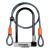 Kryptonite Kryptolok Standard 12.7mm U-Lock Bicycle Lock with FlexFrame-U Bracket & KryptoFlex 410 10mm Looped Bike Security Cable