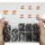DAMIDEL 200Pcs/Box(Size:10/0... to...1/0 Strong Octopus Fishing Hooks Forged Steel/Barded Design Off-Set Point/Closed Eye Strong/Sturdy 10/0 8/0 6/0 5/0 4/0 3/0 2/0 1/0 Mixed Packaging