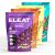 ELEAT High Protein Cereal - Low Sugar - Healthy Cereal - High in Fibre - Plant Based - Variety Pack (4 x 250g Pouches) ELEAT High Protein Cereal - Variety Pack