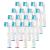 Milos Electric Toothbrush Heads - 16 Pack  Professional Toothbrush Replacement Heads  Compatible with Oral-B Toothbrushes 16 Count (Pack of 1)